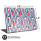 Bouffants and Broken Hearts Strawberries and Stripes Universal Laptop 11in (8.8 x 6.2in) Skin